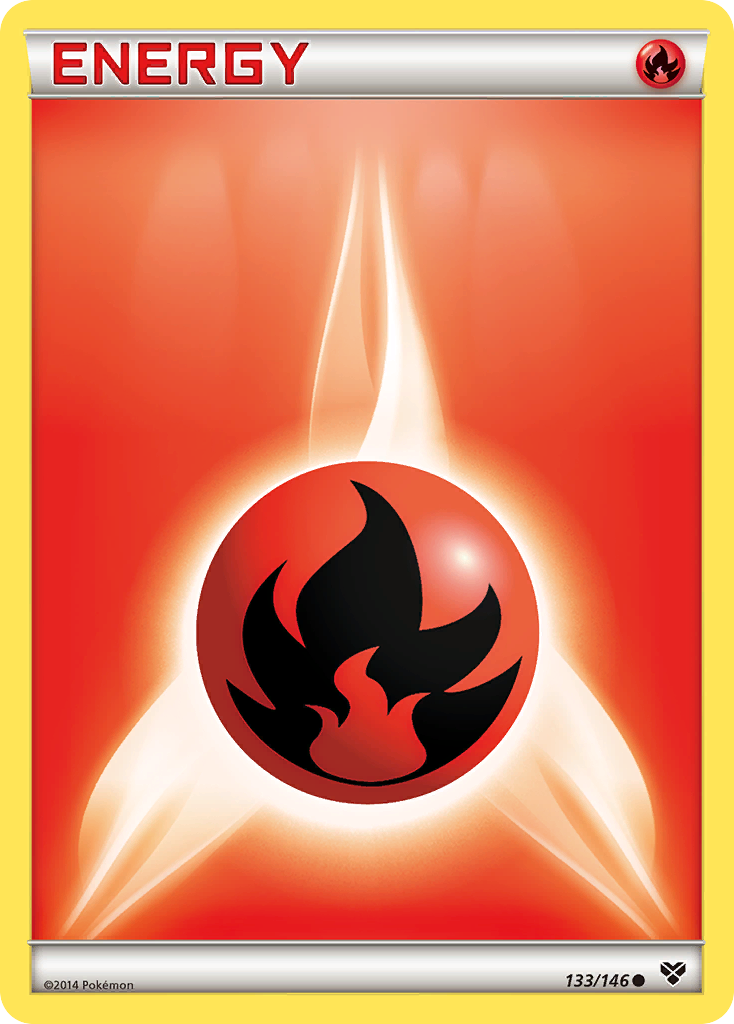 Fire Energy card front