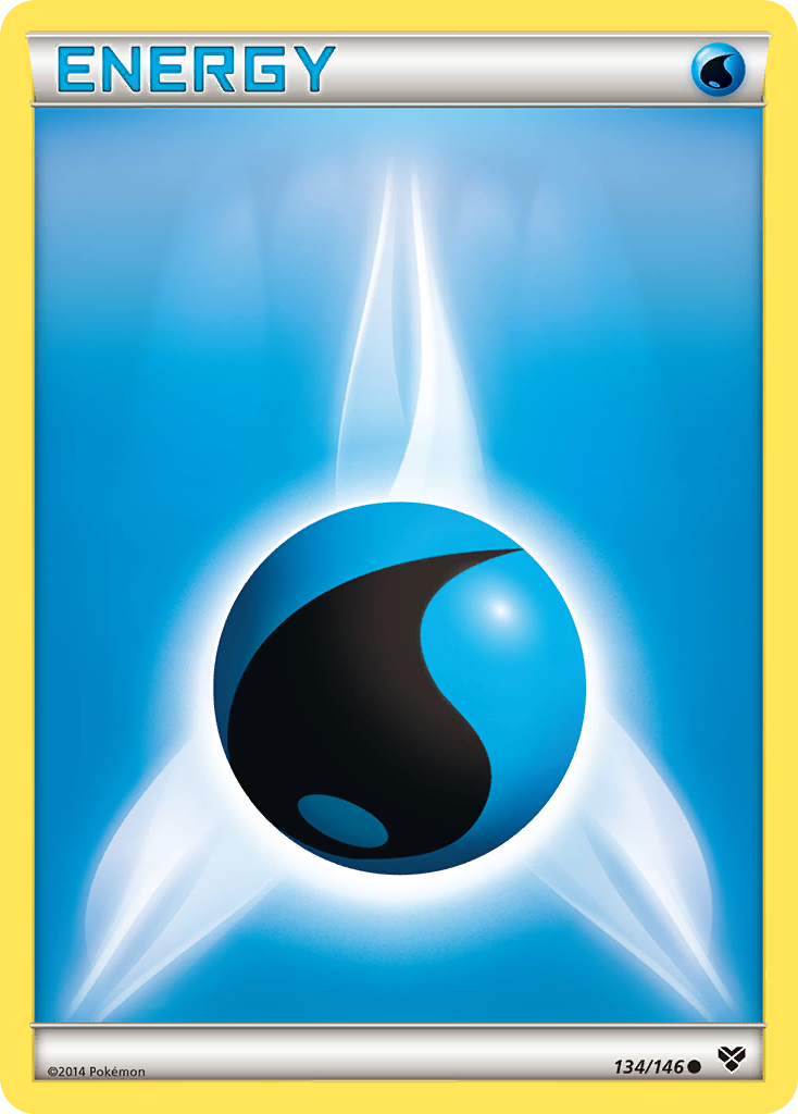 Water Energy card front