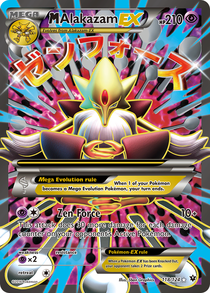M Alakazam-EX card front