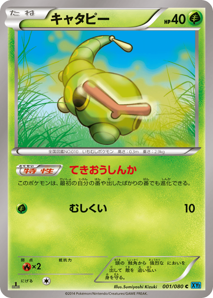 キャタピー card front