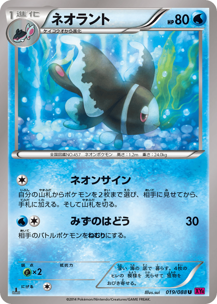 ネオラント card front