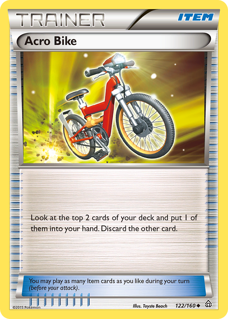 Acro Bike card front