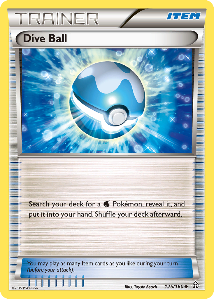 Dive Ball card front