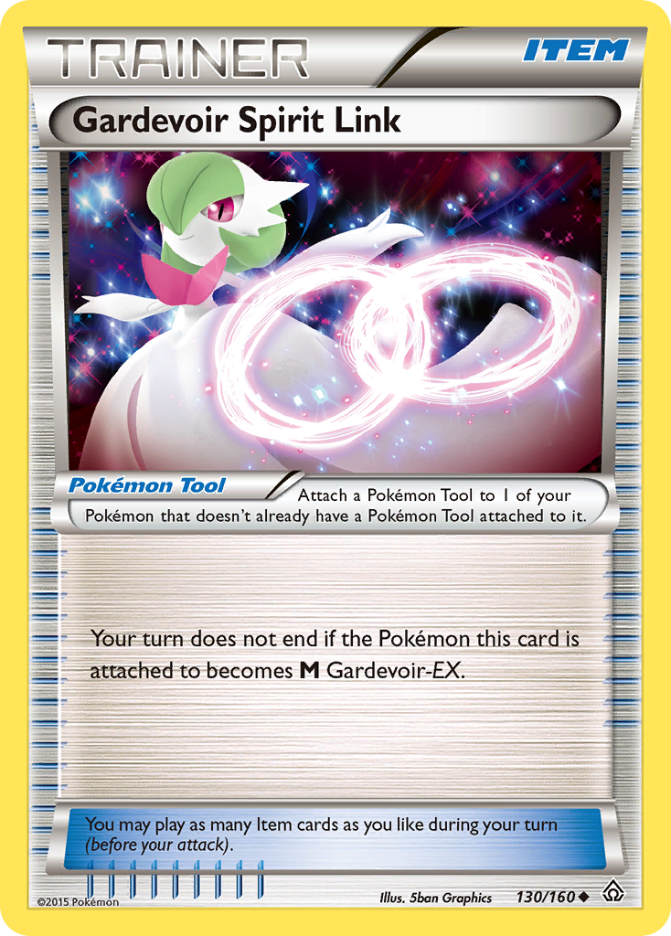 Gardevoir Spirit Link card front