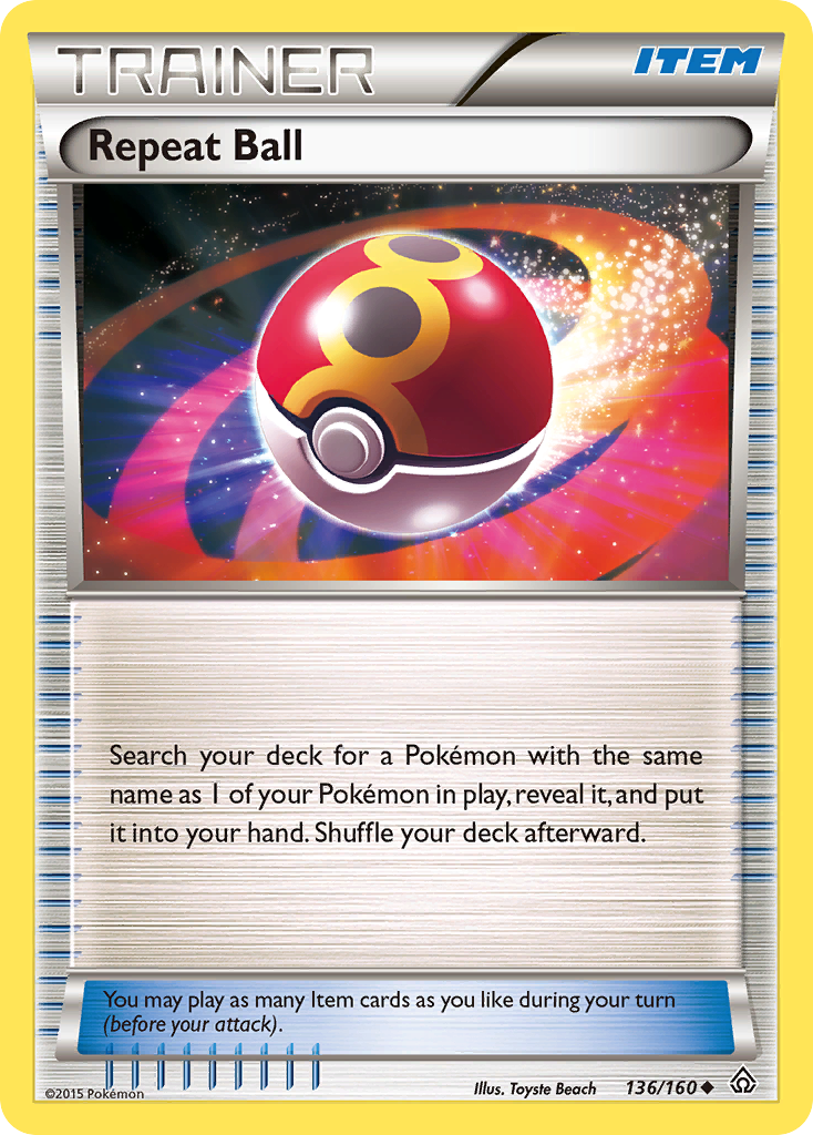 Repeat Ball card front