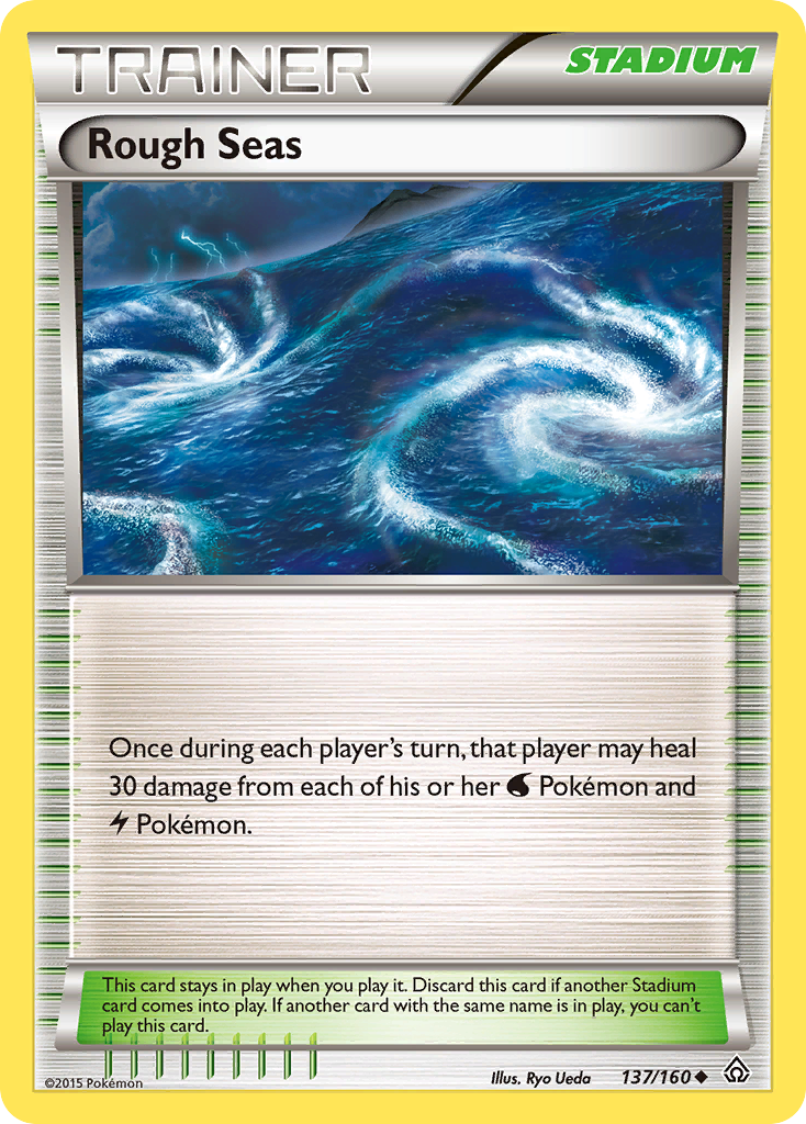 Rough Seas card front