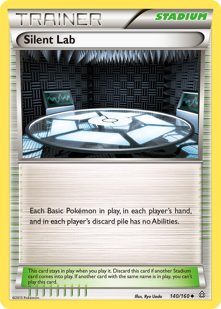 Silent Lab card front