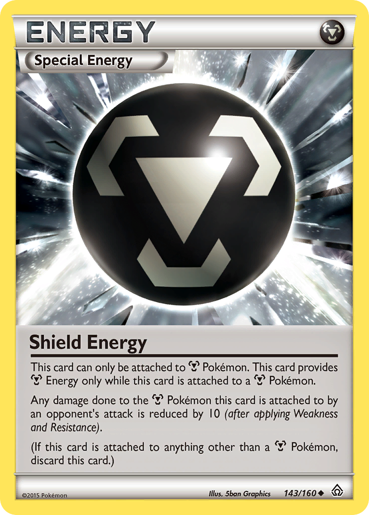Shield Energy card front