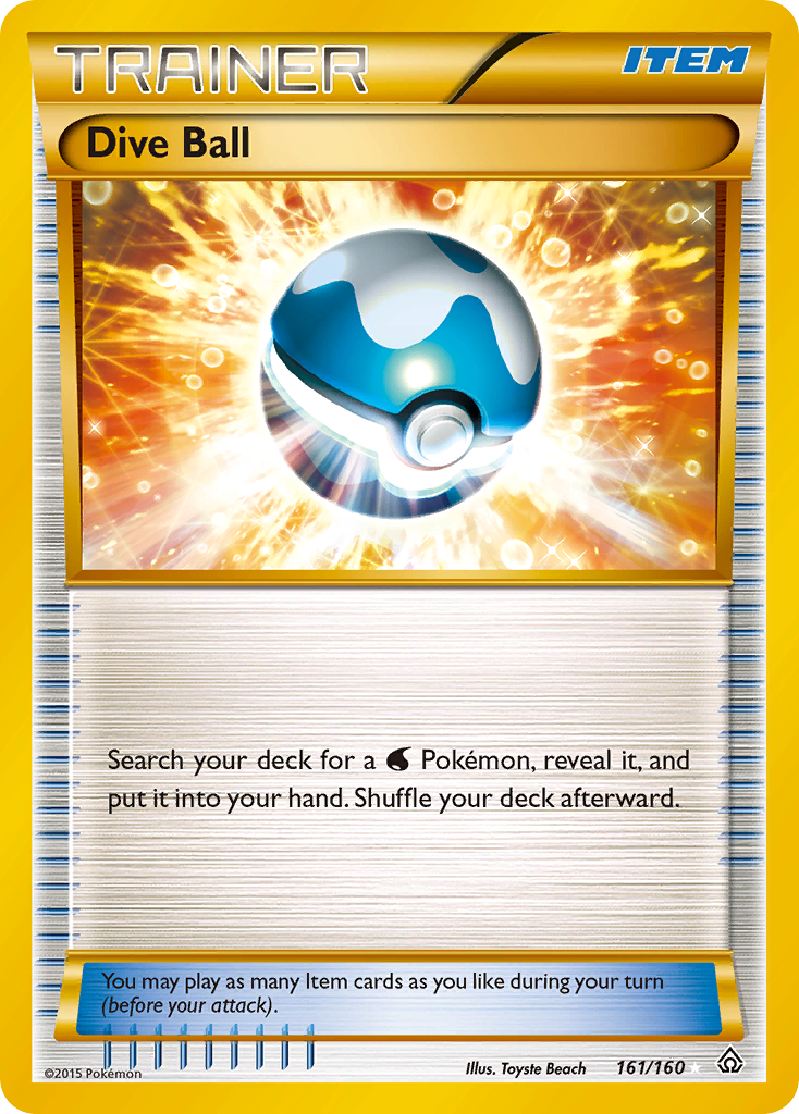 Dive Ball card front