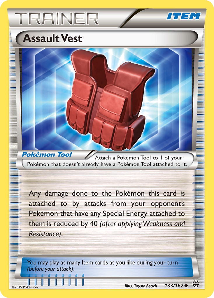 Assault Vest card front