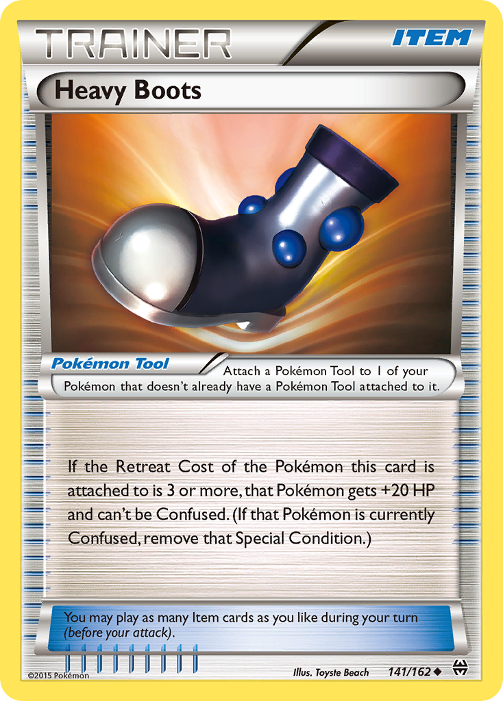 Heavy Boots card front