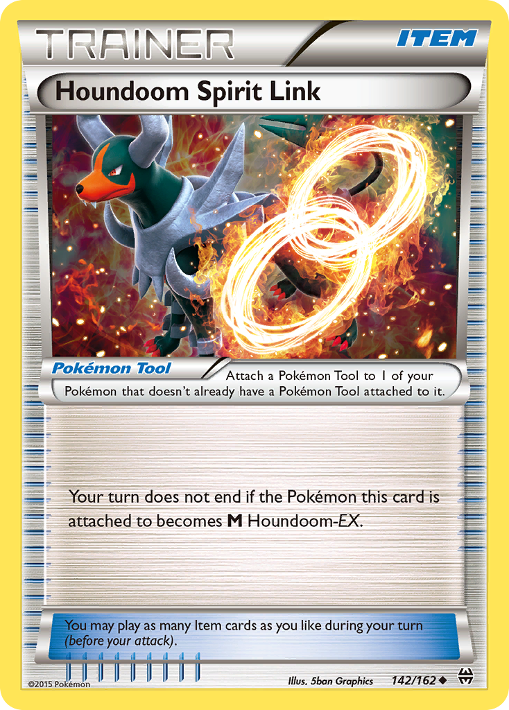 Houndoom Spirit Link card front