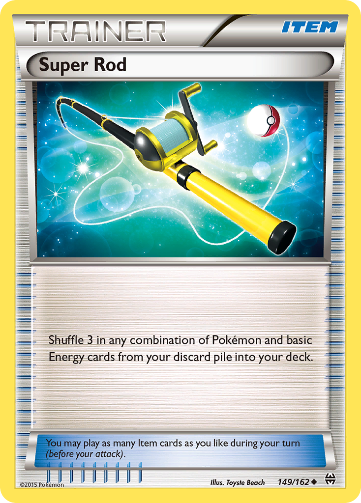 Super Rod card front