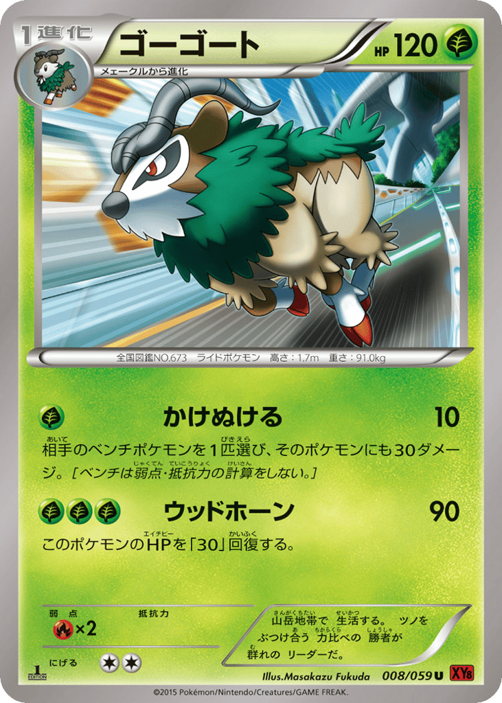 ゴーゴート card front