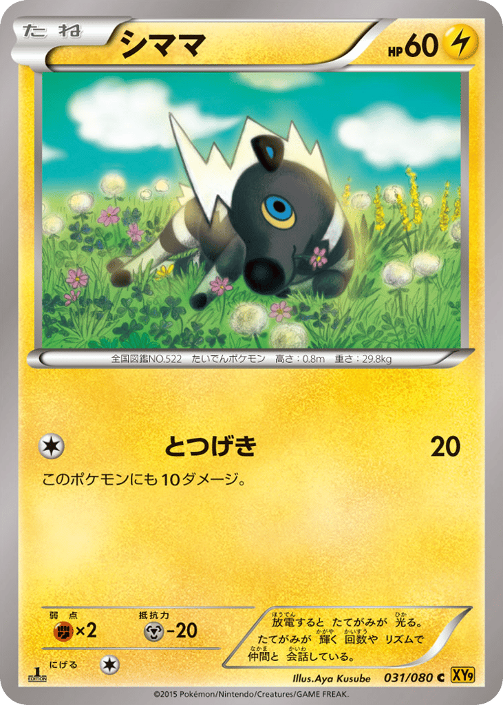 シママ card front