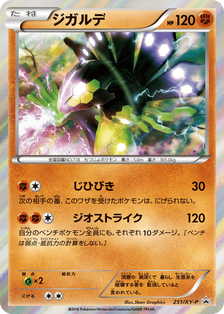 ジガルデ card front