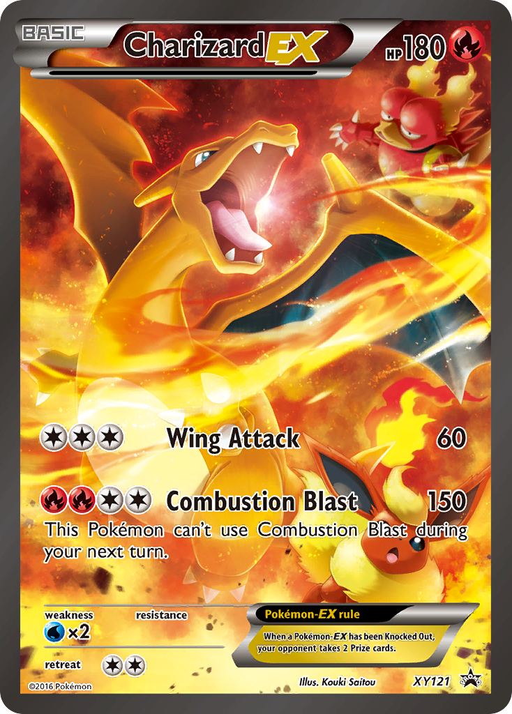 Charizard-EX card front
