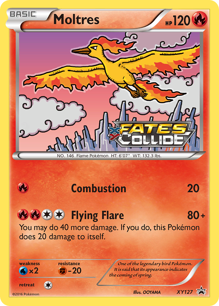 Moltres card front