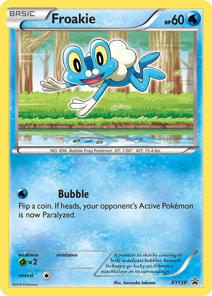 Froakie card front