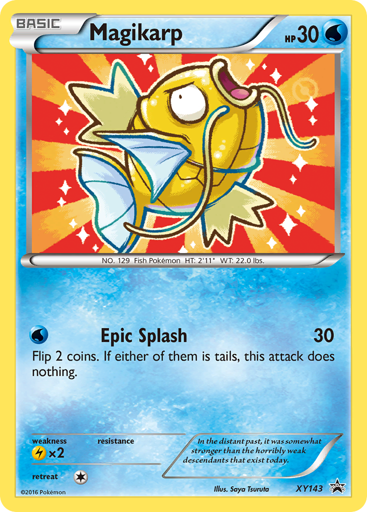 Magikarp card front