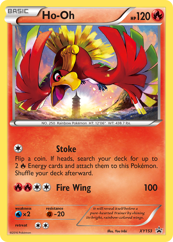 Ho-Oh card front