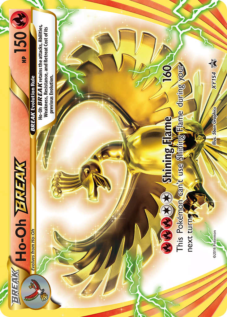 Ho-Oh BREAK card front
