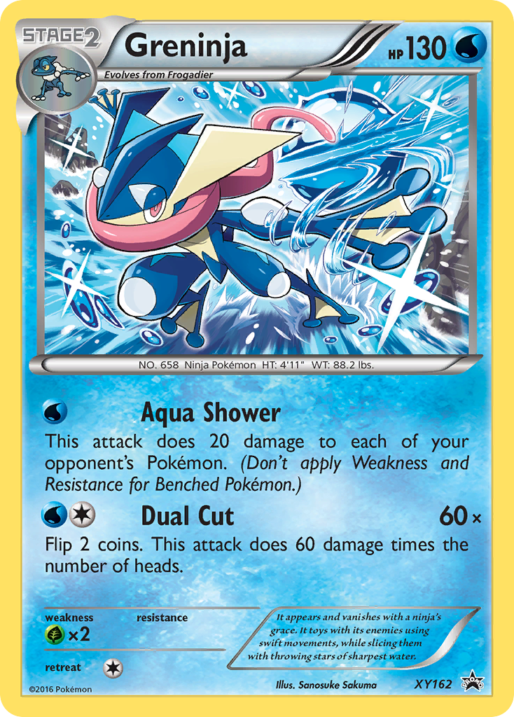 Greninja card front