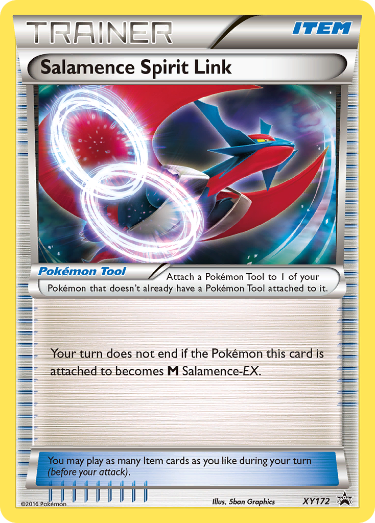 Salamence Spirit Link card front