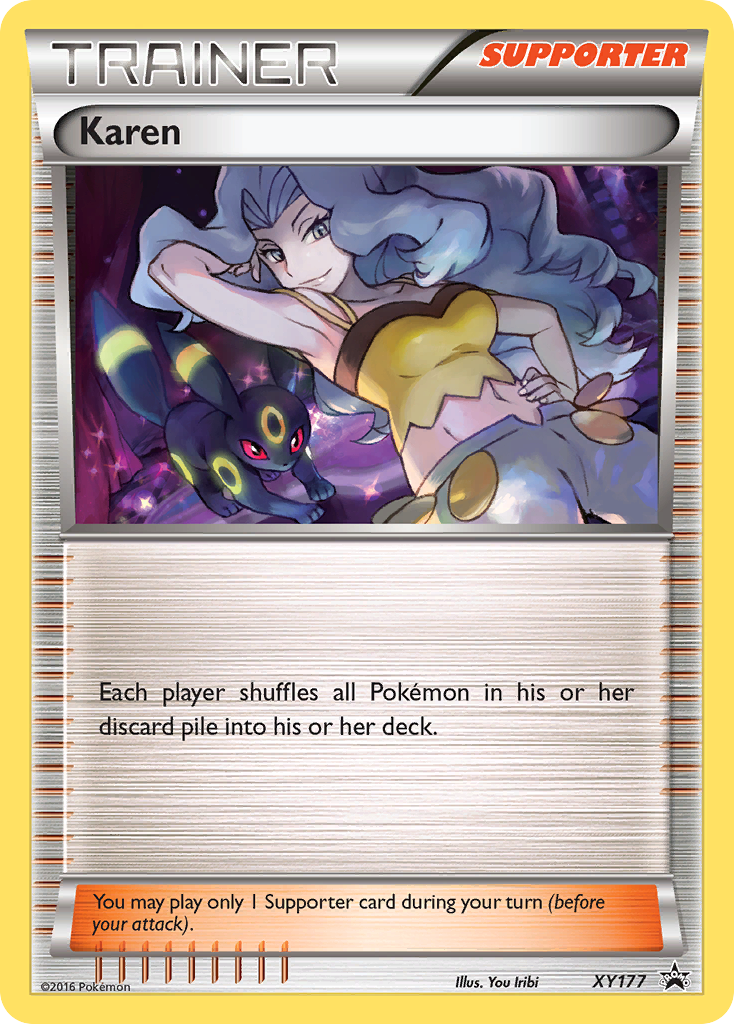 Karen card front