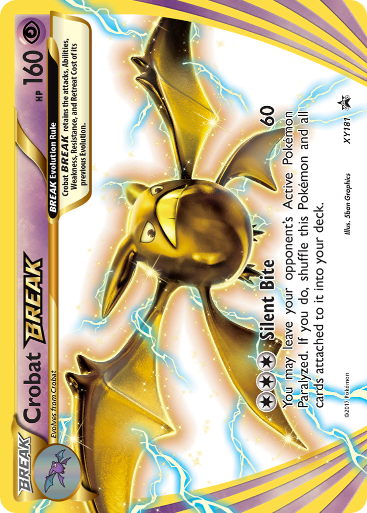 Crobat BREAK card front