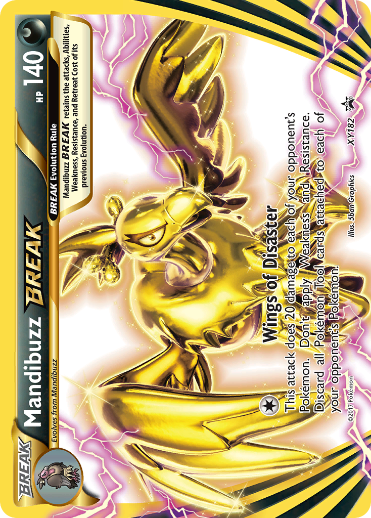 Mandibuzz BREAK card front