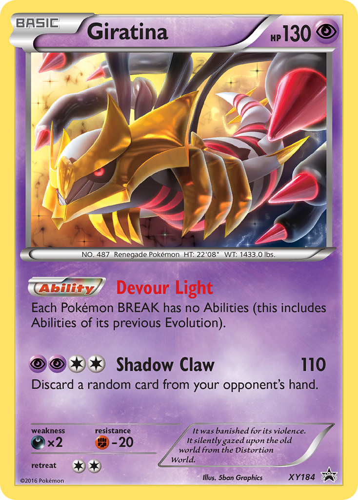 Giratina card front