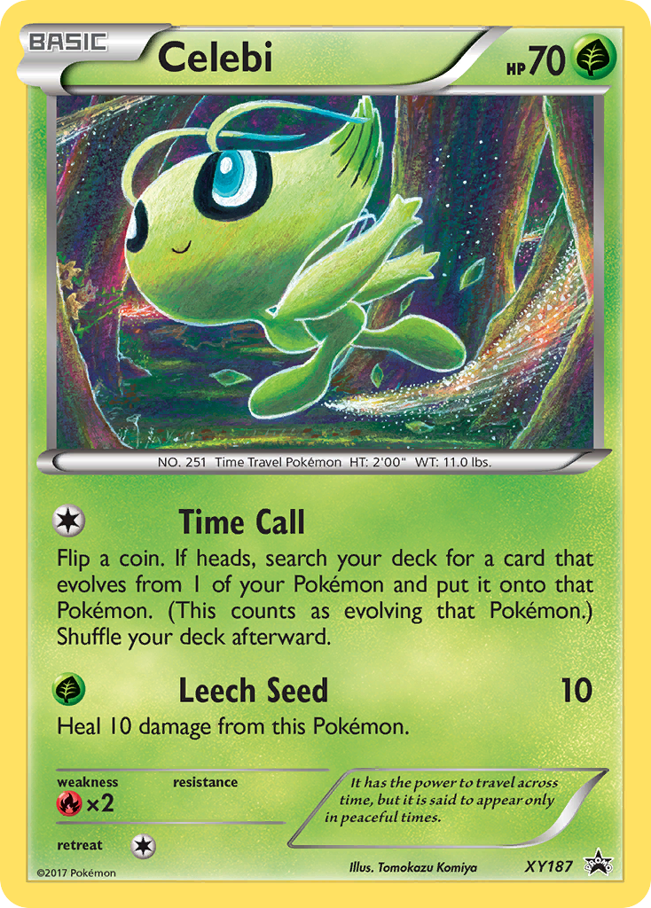 Celebi card front