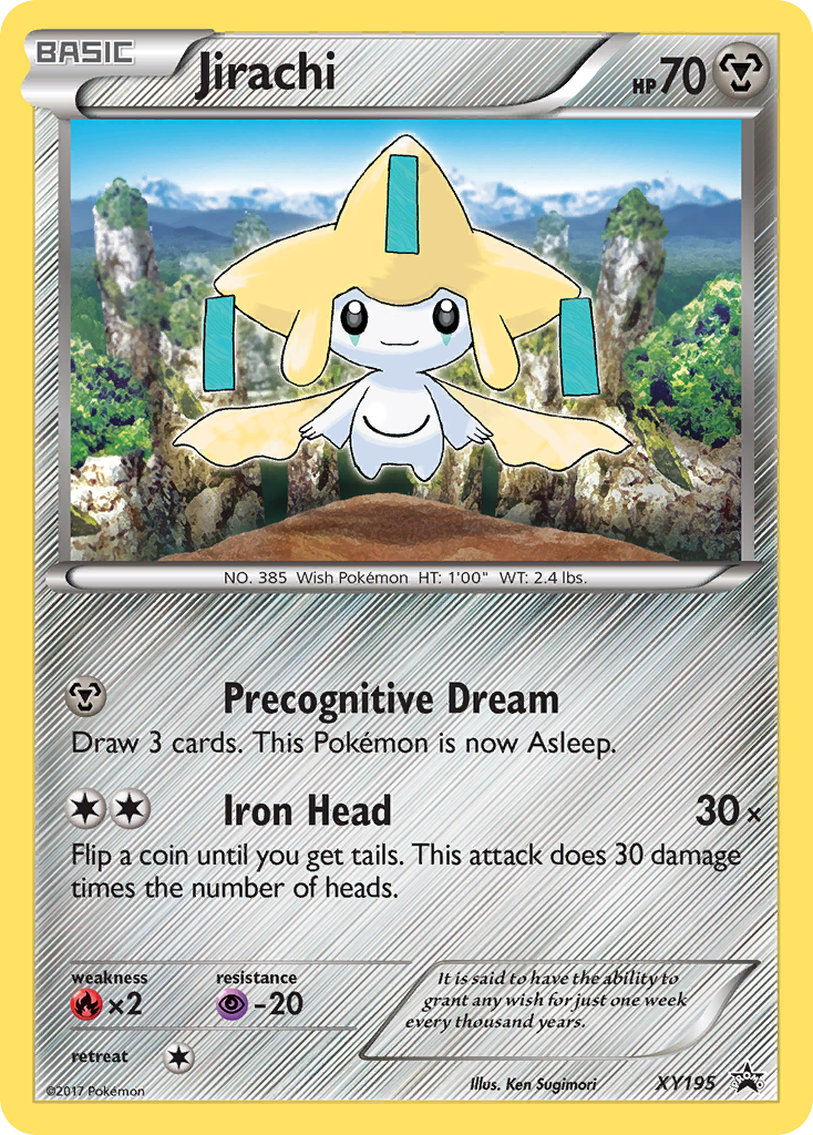 Jirachi card front
