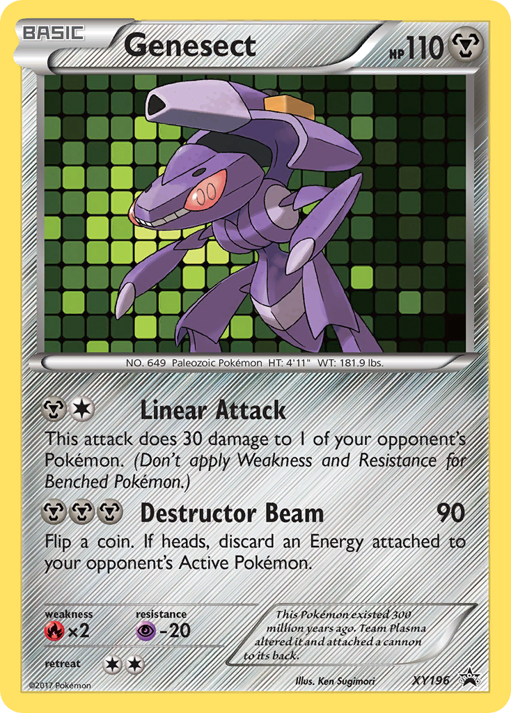 Genesect card front