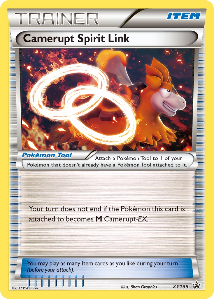 Camerupt Spirit Link card front
