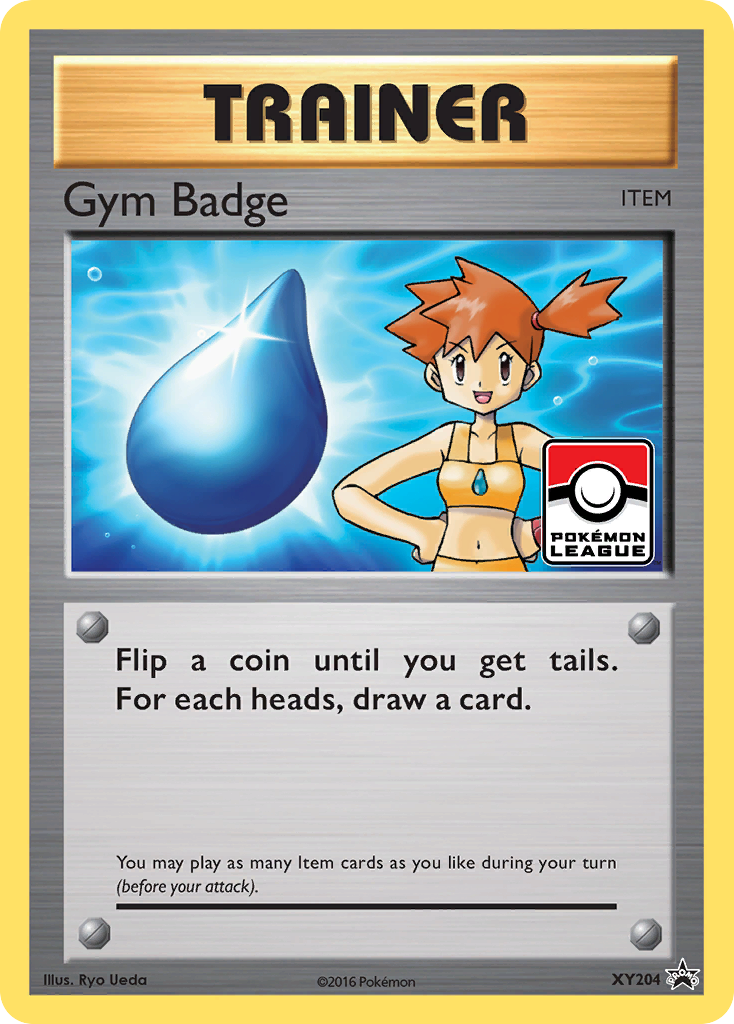 Gym Badge card front