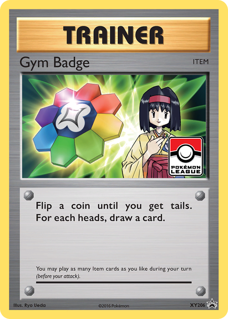 Gym Badge card front