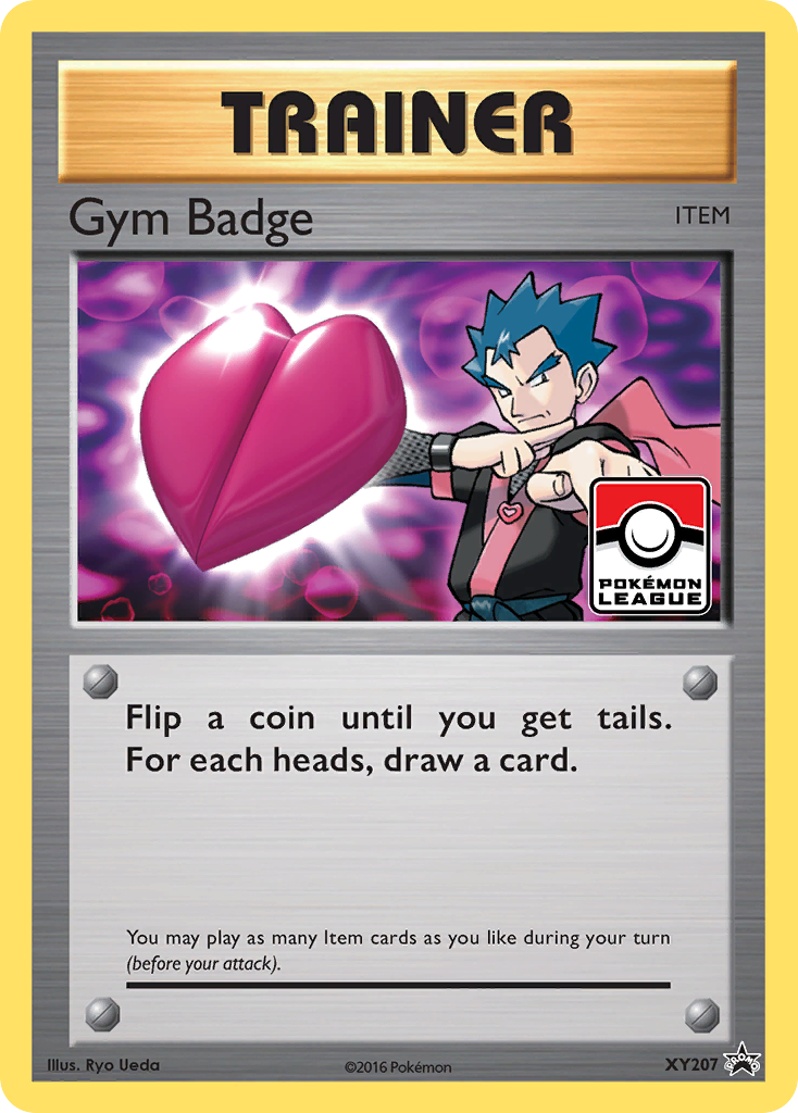 Gym Badge card front