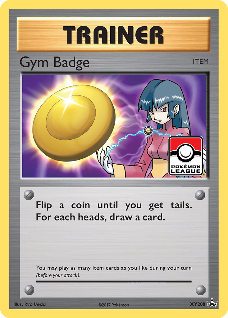 Gym Badge card front
