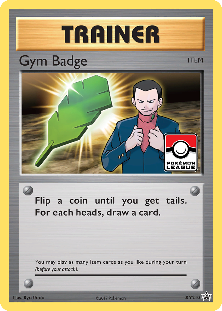 Gym Badge card front